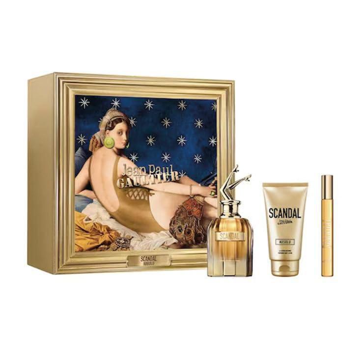 Set de regalo de perfume Jean Paul Gaultier Scandal Absolu EDP 80 ml