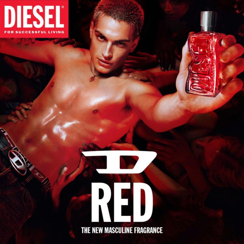 Set de regalo con fragancia Diesel D Red para hombre Eau de Parfum 100 ml