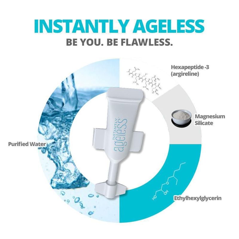 Crema de estiramiento facial antienvejecimiento instantánea sin envejecimiento con vitamina C