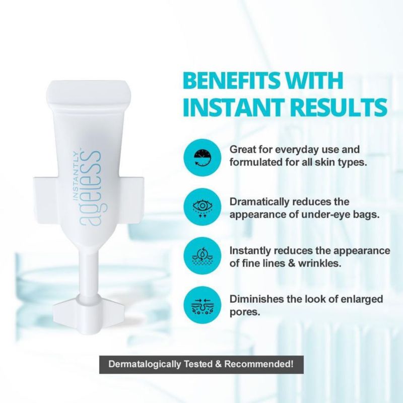 Crema de estiramiento facial antienvejecimiento instantánea sin envejecimiento con vitamina C