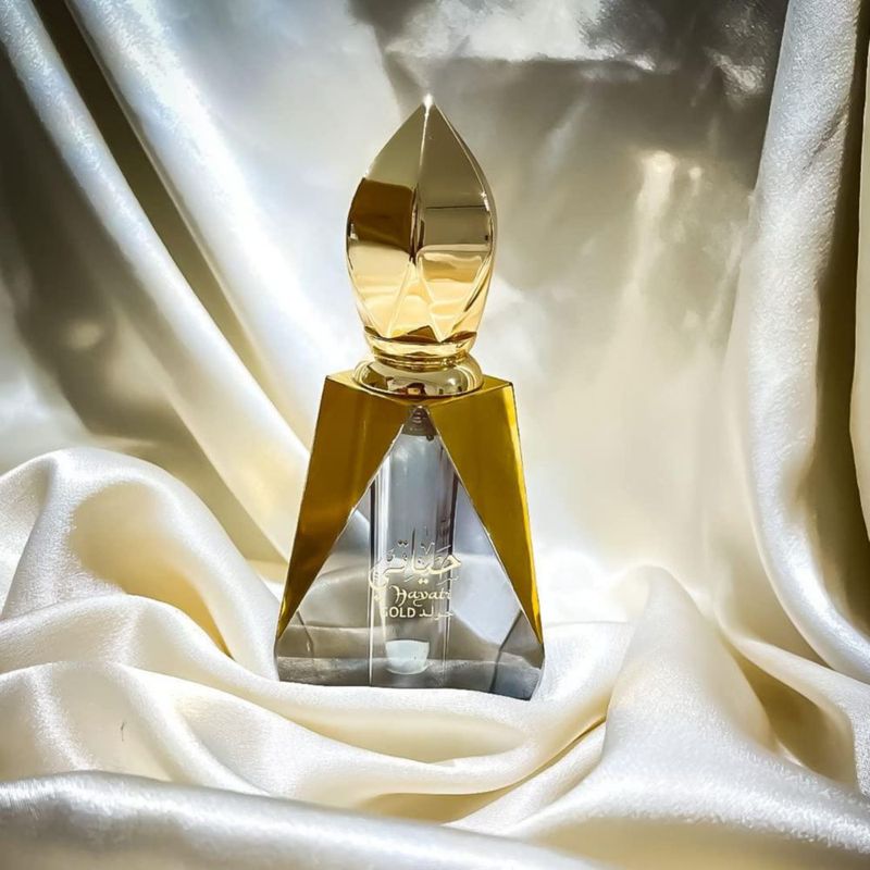 Perfume Al Haramain Hayati Gold aceite concentrado 12 ml unisex
