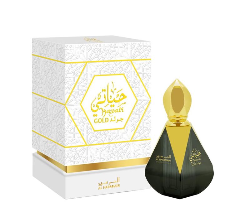 Perfume Al Haramain Hayati Gold aceite concentrado 12 ml unisex