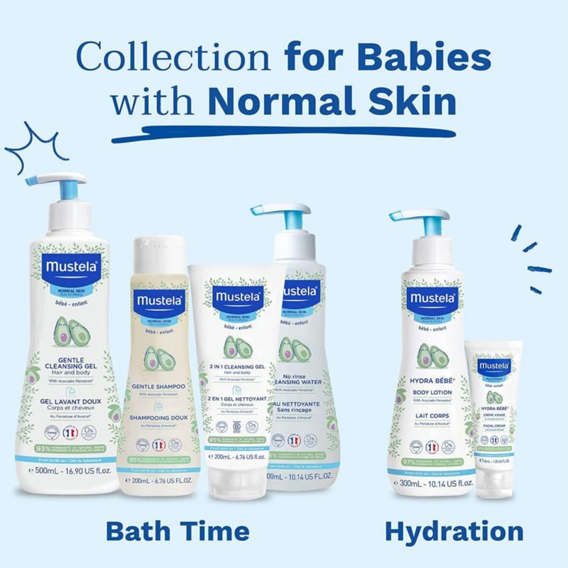 Colonia a base de plantas Perfume Mustela Musti Baby 50 ml sin alcohol