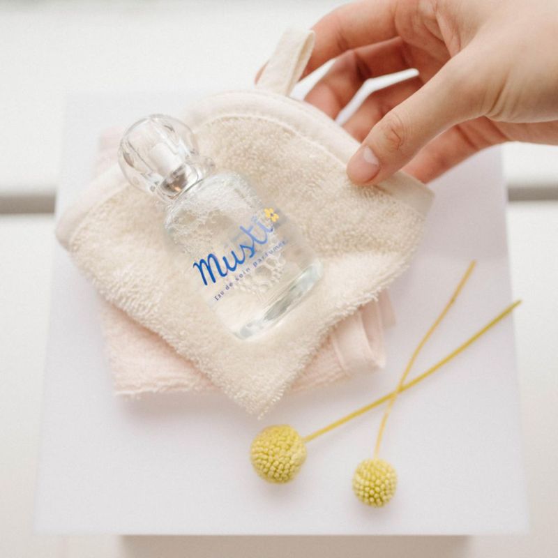 Colonia a base de plantas Perfume Mustela Musti Baby 50 ml sin alcohol