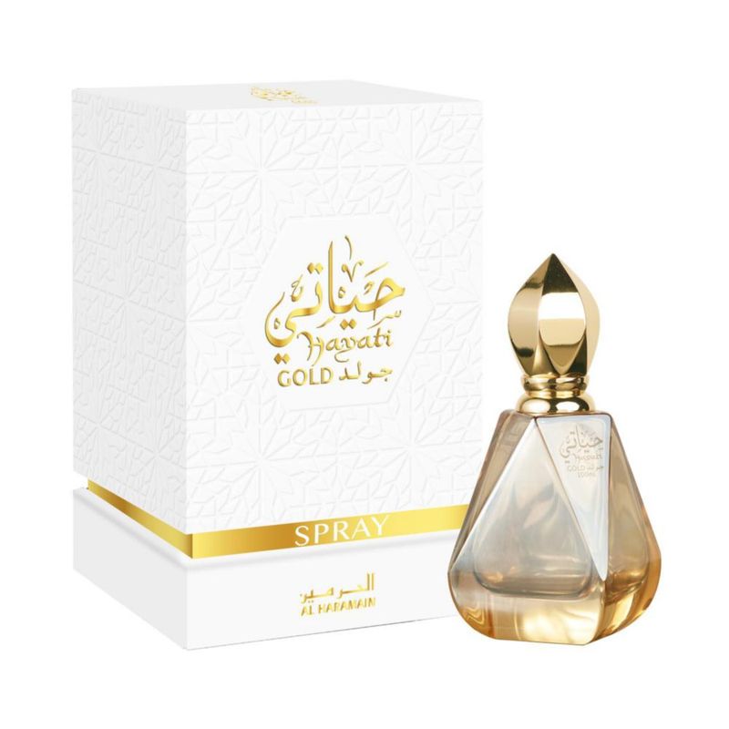 Perfume Hayati Gold de Al Haramain Eau de Parfum 100 ml para mujer y hombre