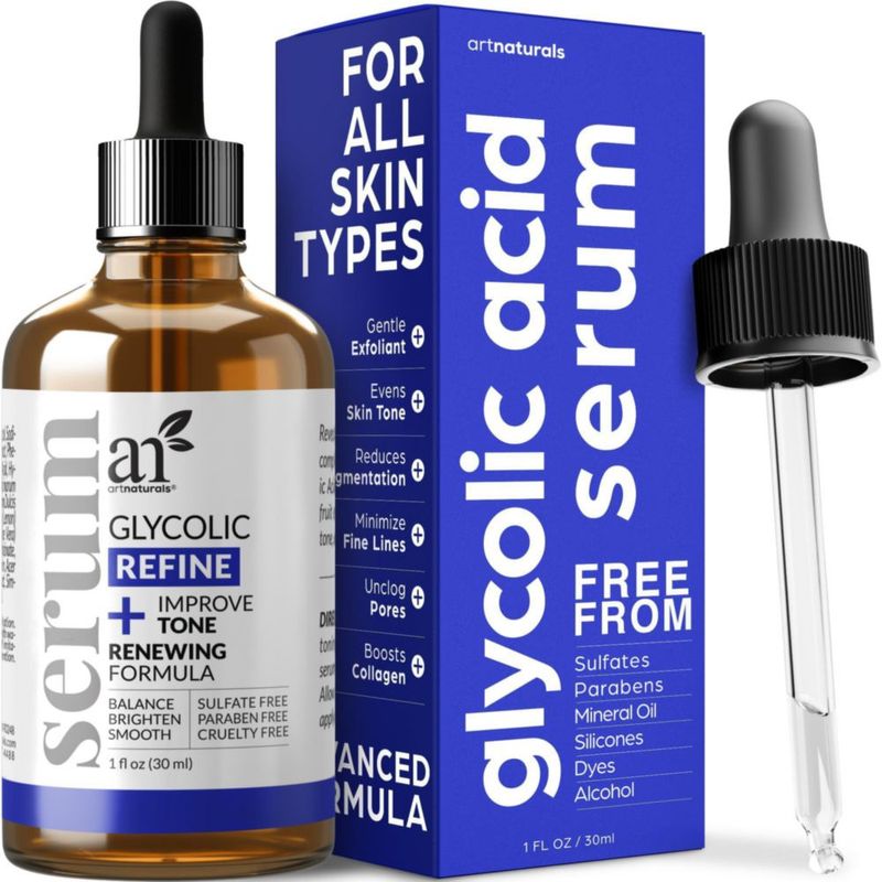 Sérum glicólico Serum artnaturals 30 ml con vitamina C y aloe