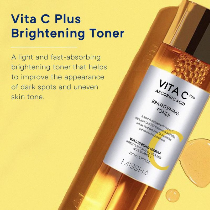 Tónico facial MISSHA Vita C Plus 25% de vitamina C 200 ml