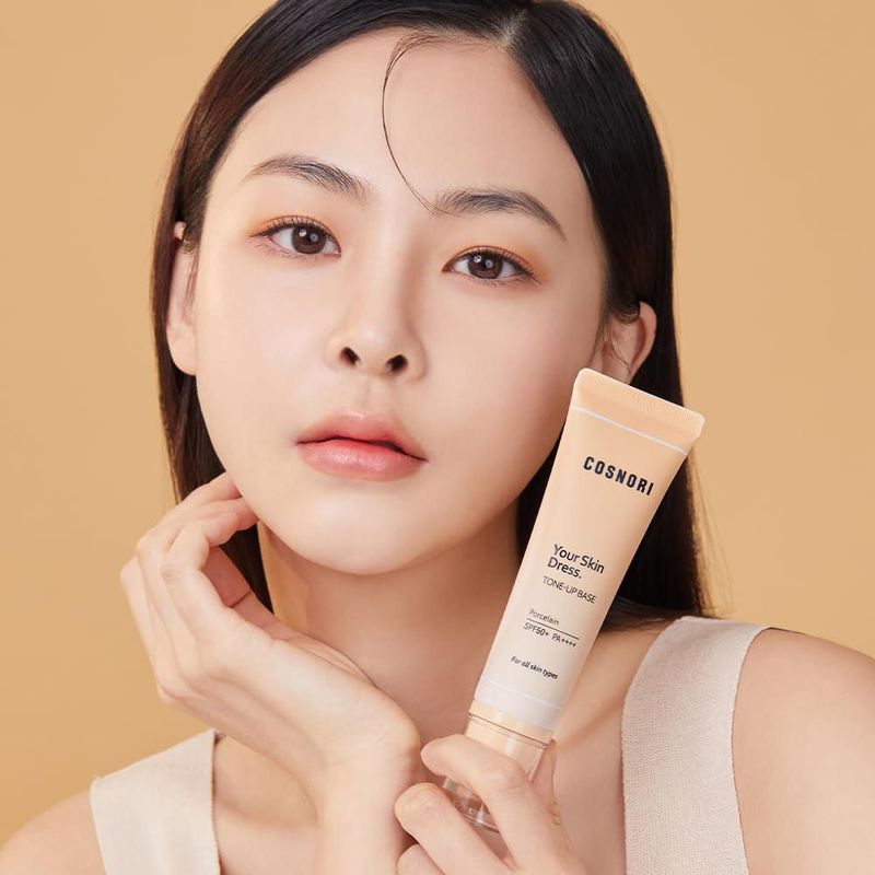 Base Tone-Up COSNORI Your Skin con niacinamida 50 ml