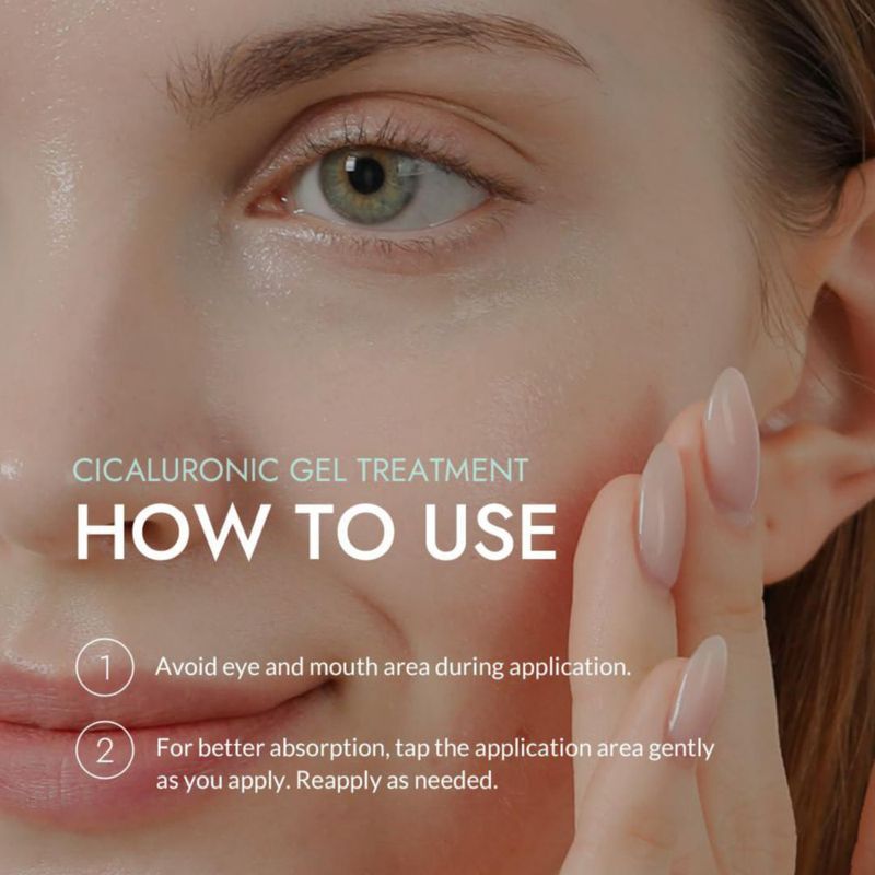 Tratamiento en gel MIZON Cicaluronic con centella asiática 50 ml