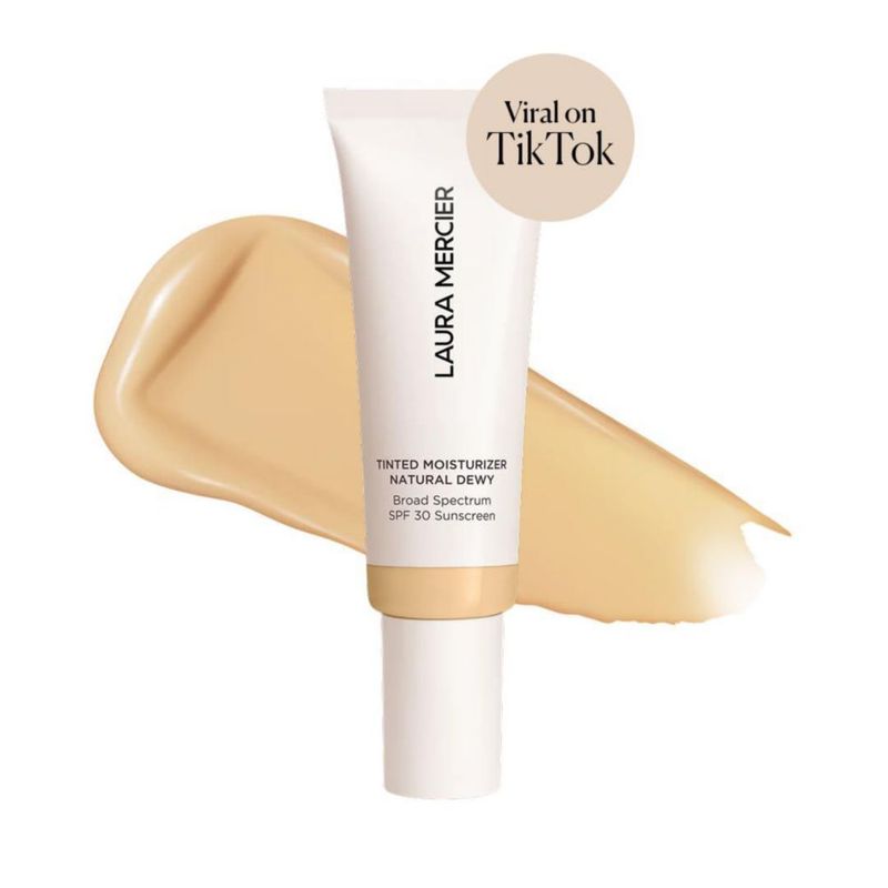 Crema hidratante con color Laura Mercier Natural Dewy SPF30 30 ml