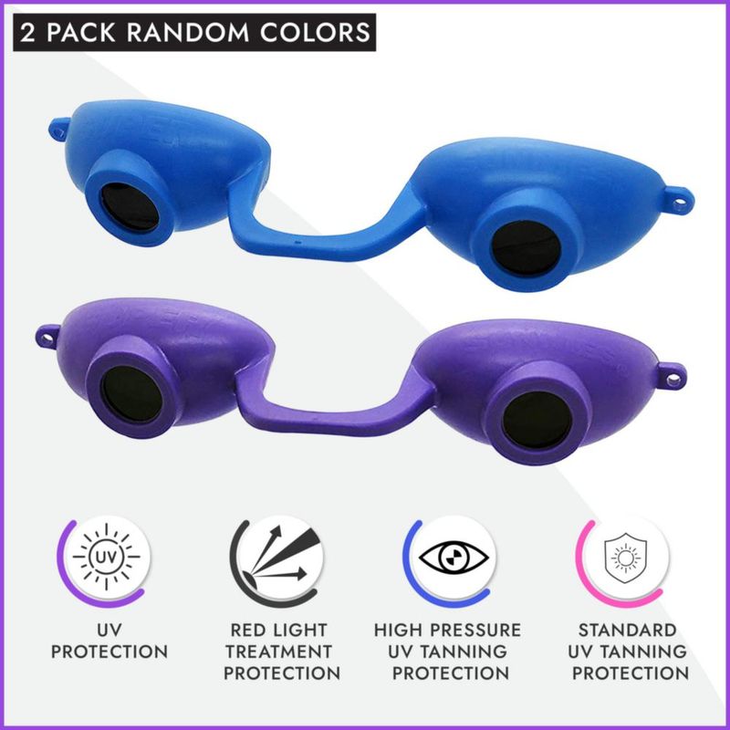 Gafas de bronceado Super Sunnies Flex con protección UV para los ojos