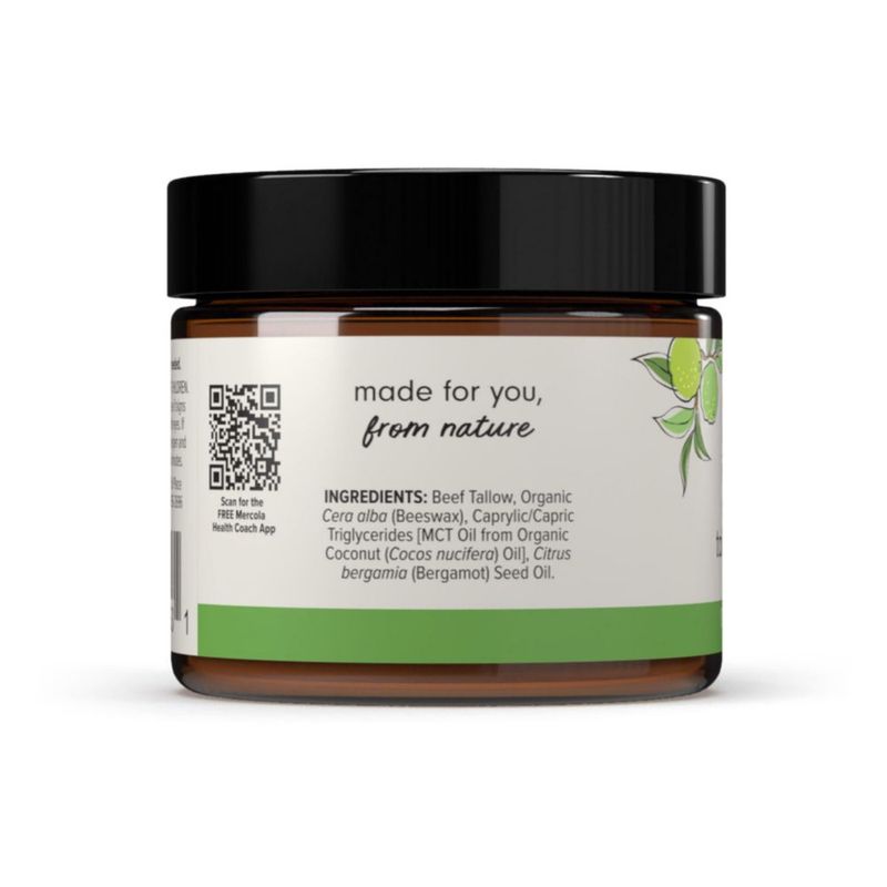 Bálsamo Dr. Mercola Ola Tallow Hands con aceite esencial de bergamota
