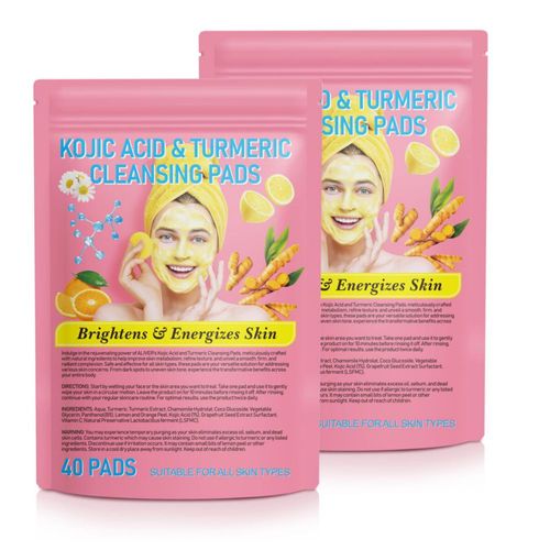 Toallitas Faciales Limpiadoras con Cúrcuma newseel 80 PCS
