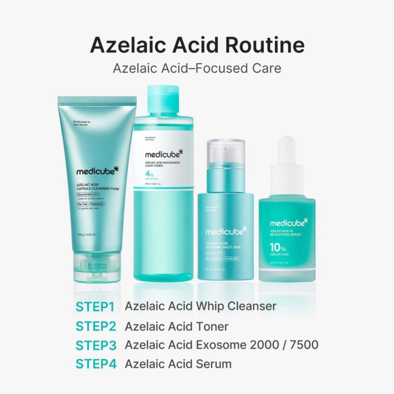 Sérum medicube con ácido azelaico 10 suavizante 30 ml para pieles con problemas