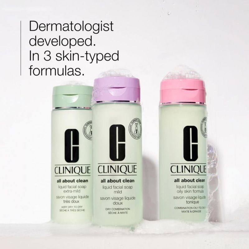 Limpiador facial Clinique All About Clean Liquid Mild 200 ml