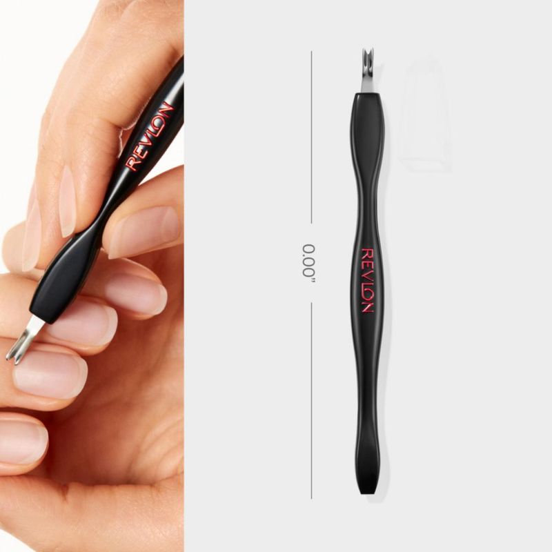Recortador de cutículas Revlon con tapa herramienta para eliminar cutículas