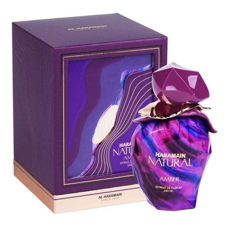 Perfume Al Haramain color ámbar natural unisex aerosol EDP de 100 ml
