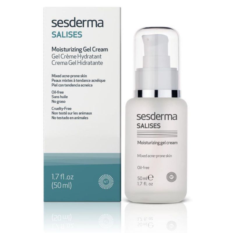 Crema en gel hidratante Sesderma SALISES para tratamiento del acné 50 ml