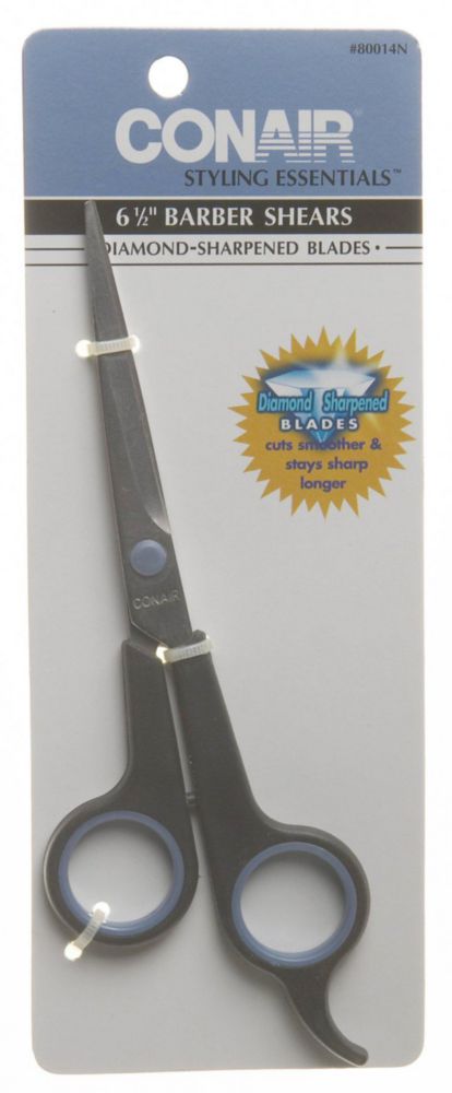 Tijeras de barbero Conair Professional afiladas con diamante 6.5 pulgadas