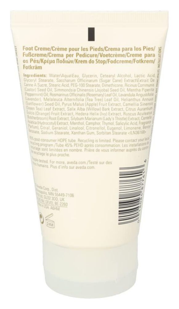 Crema para pies Aveda Foot Relief 125ml