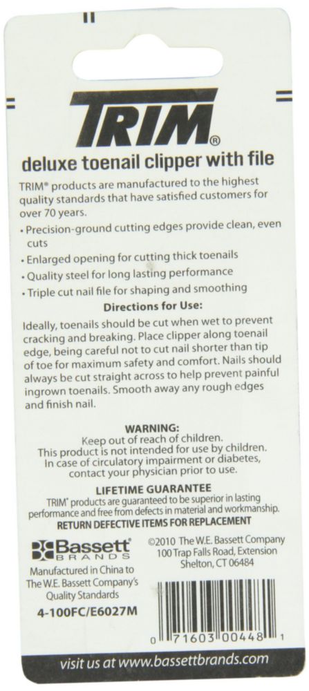 Cortaúñas para uñas Neatfeet Deluxe 00448 1 unidad
