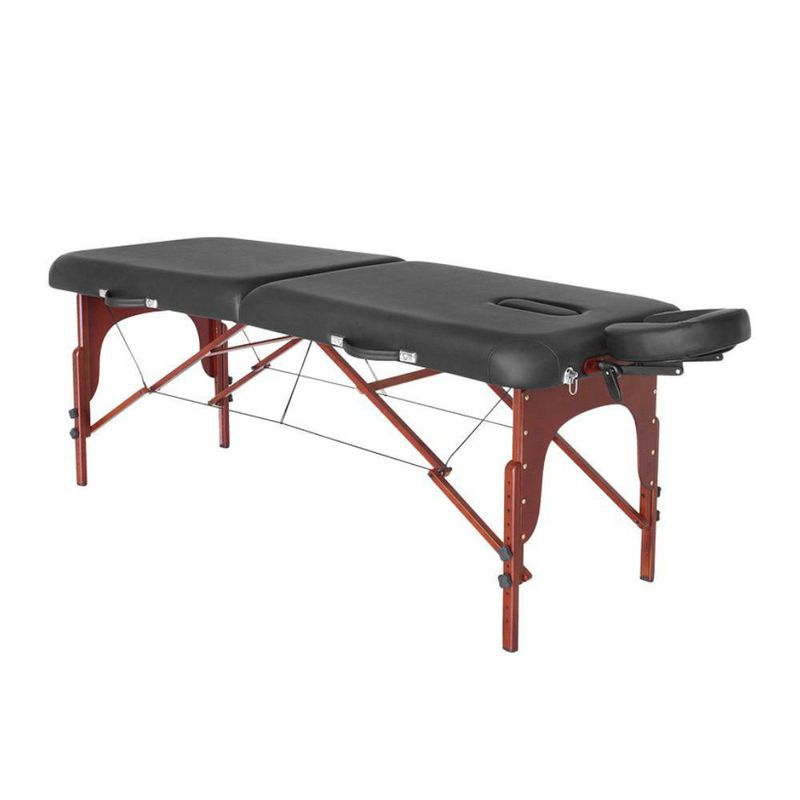 Cama De Masaje Plegable Beirut Vanlig De Madera Profesional Antideslizante con Altura Ajustable Portátil Spa Tatoo Fisioterapia
