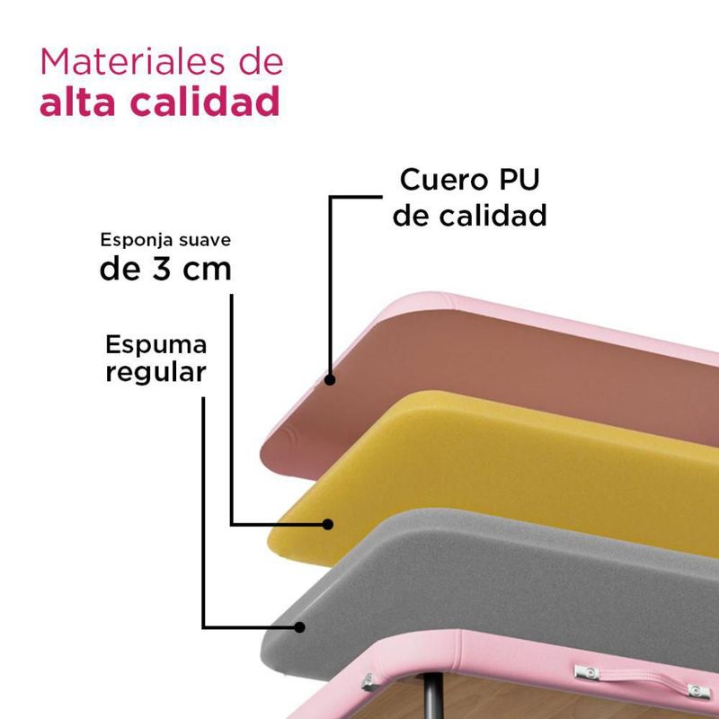 Cama De Masaje Profesional Ajustable Aley Vanlig Uso Rudo Antideslizante Portatil Spa Salon Pestañas Tatoo Rosa