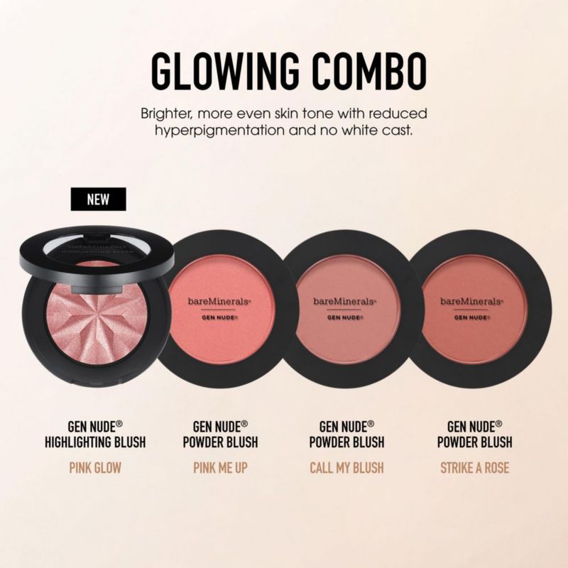 Blush BareMinerals Gen Nude Highlight Blush Vegan