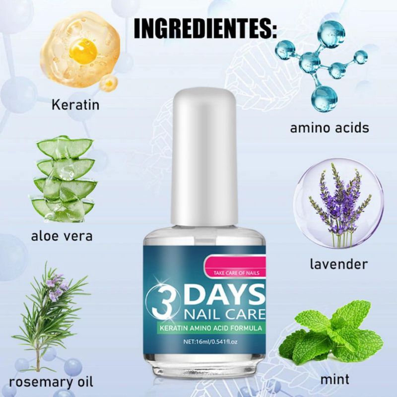 Fortalecedor de Uñas New Cover Tratamiento de Queratina 15 ml