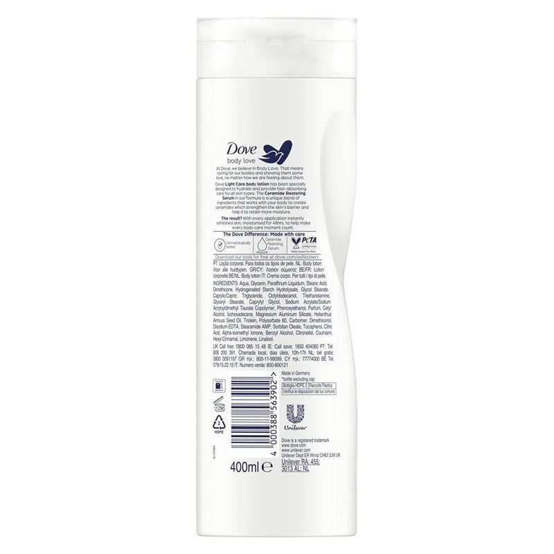 Loción Corporal Dove Hidro Nutrición 400 ml