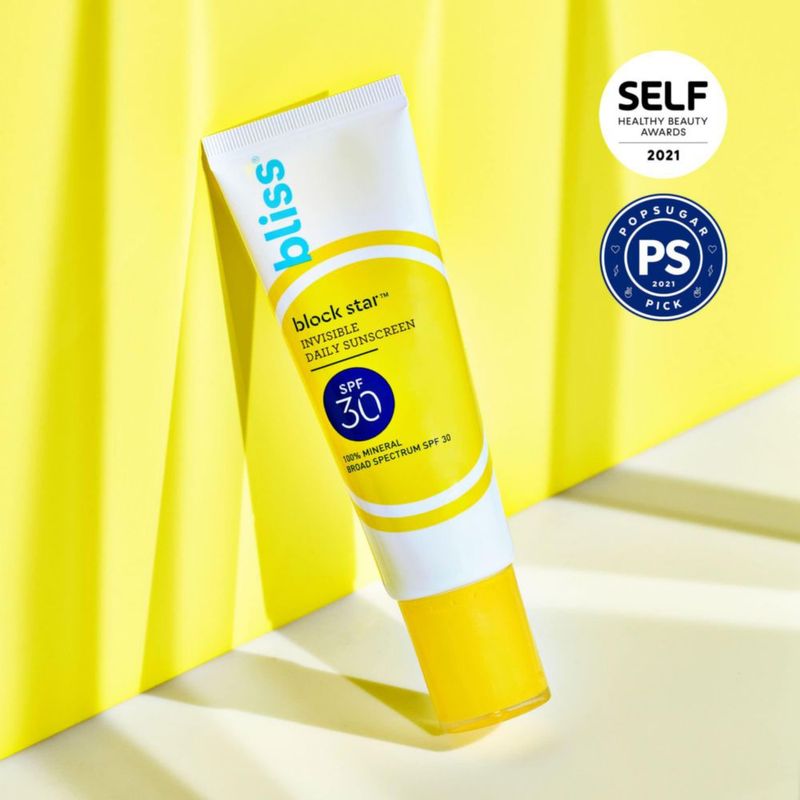 Protector solar Bliss Block Star Tinted Face SPF30 40 ml