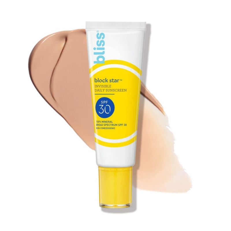 Protector solar Bliss Block Star Tinted Face SPF30 40 ml