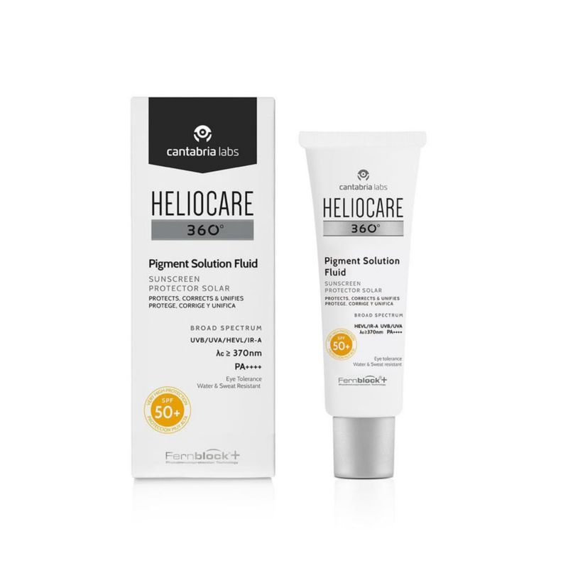 Protector solar Heliocare 360° solución pigmentaria fluida SPF50+ 50 ml