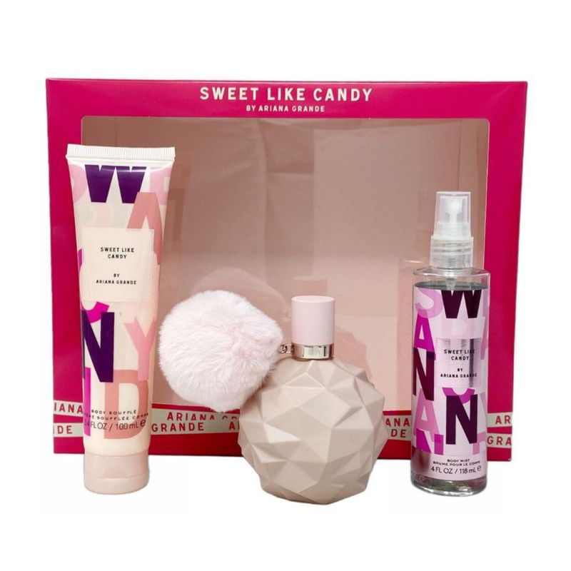 SET ARIANA GRANDE SWEET LIKE CANDY PARA MUJER 3PZ