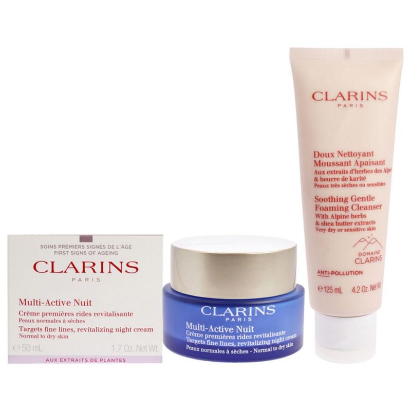 Crema de noche Clarins Multi-Active para piel normal a seca