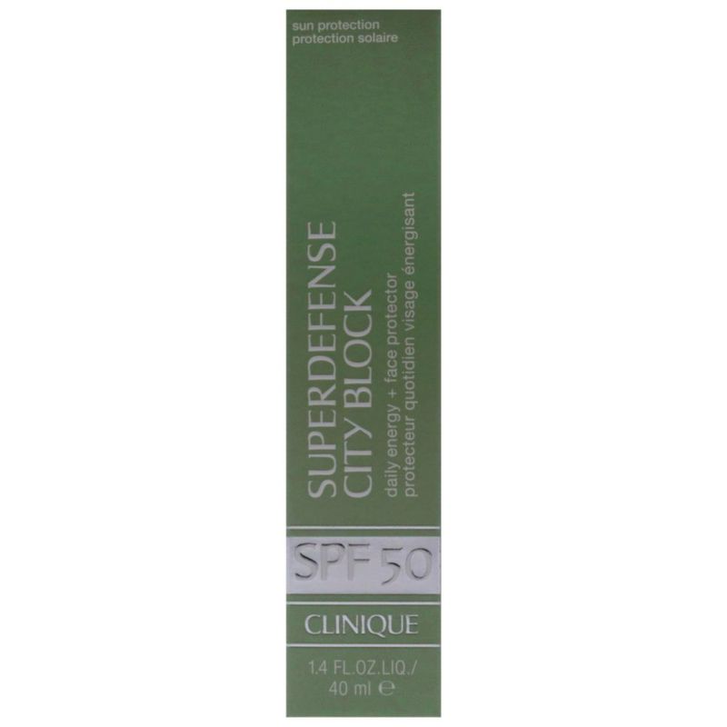 Protector solar Clinique Superdefense City Block SPF 50 para uso diario