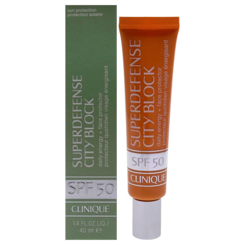 Protector solar Clinique Superdefense City Block SPF 50 para uso diario