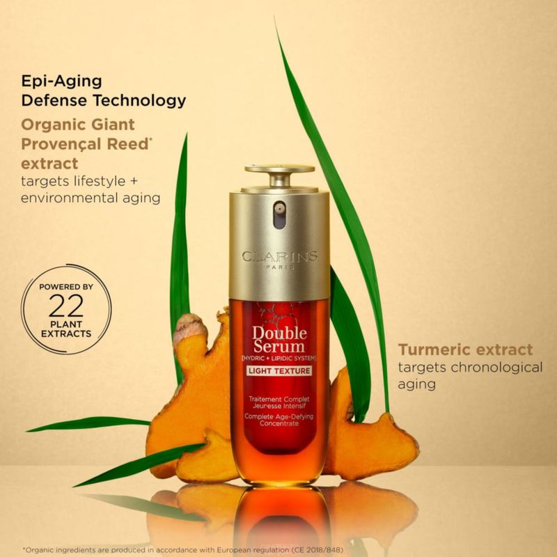 Serum Clarins Double Serum Light Antienvejecimiento 50 ml