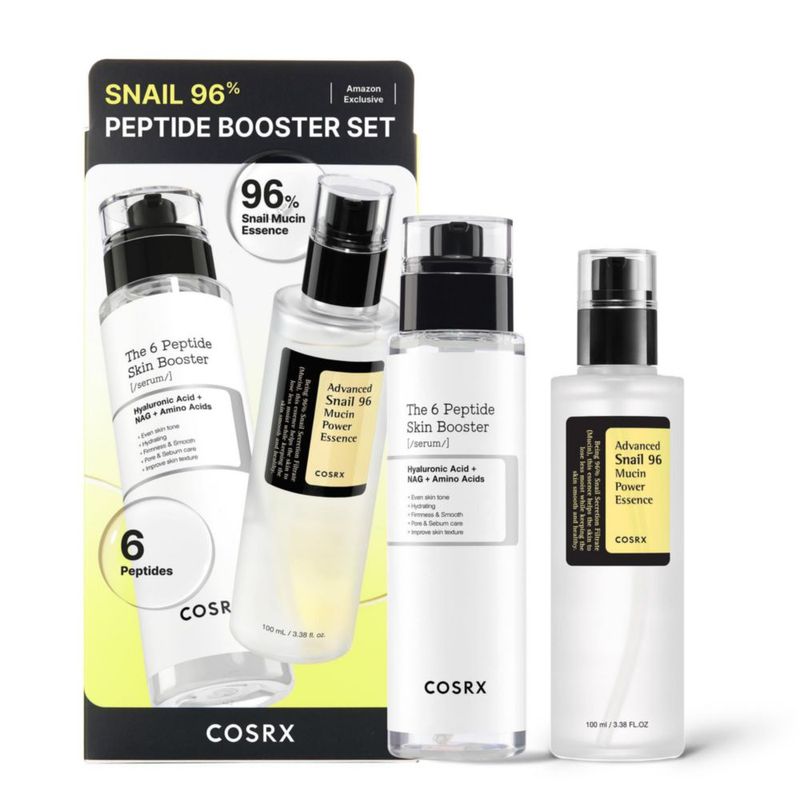 Set para el cuidado de la piel COSRX Snail Mucin 96% Peptide Booster Serum