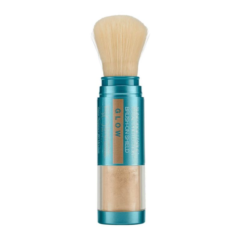Brocha de protección solar Colorescience Sunforgettable GLOW SPF 50