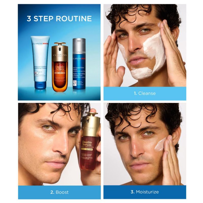 Crema hidratante ClarinsMen suavizante y reafirmante de arrugas 50 ml