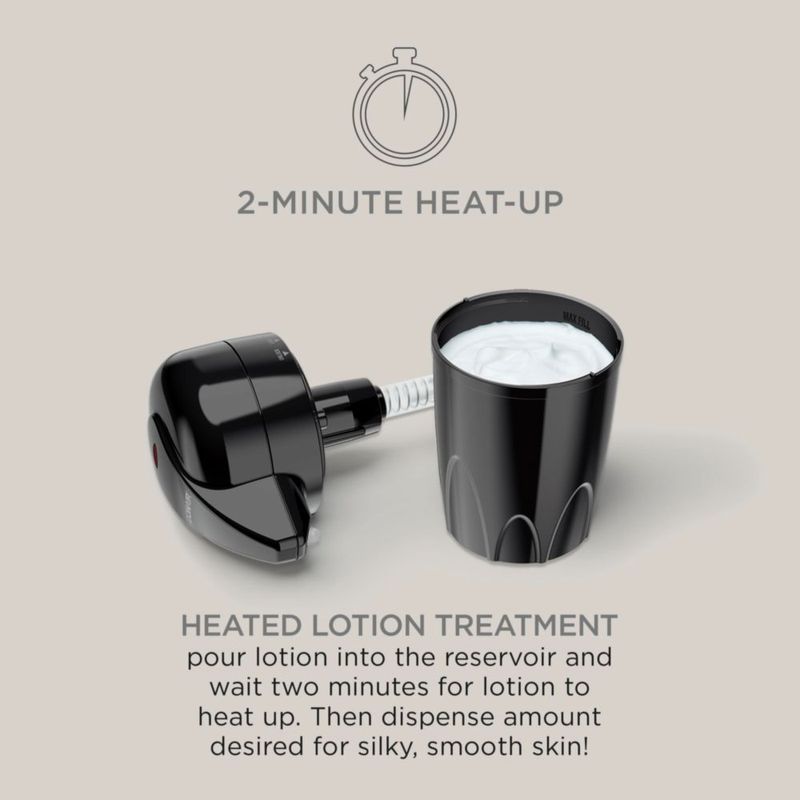 Loción térmica Conair True Glow Heated para cuerpo y manos
