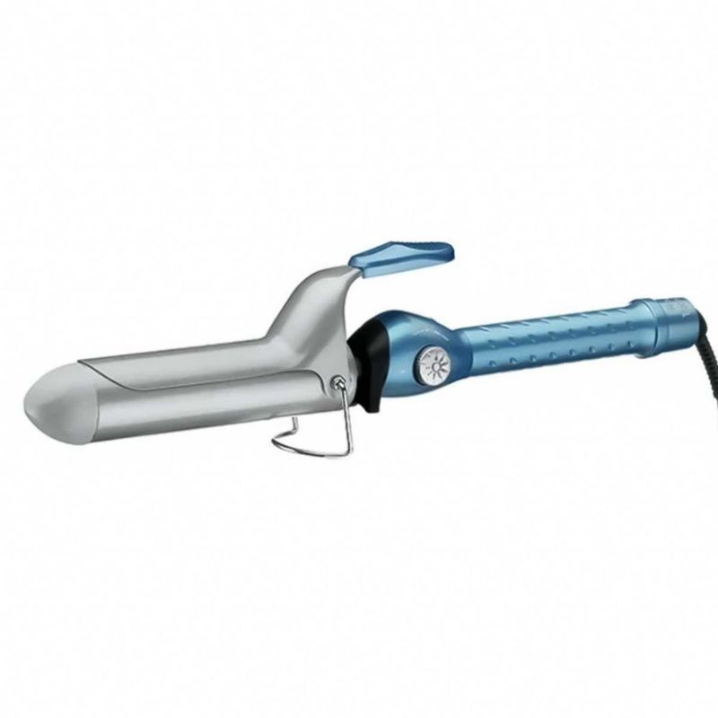 Tenaza Rizos Profesional Babylisspro Nano Titanium 1.5 In Azul Acero