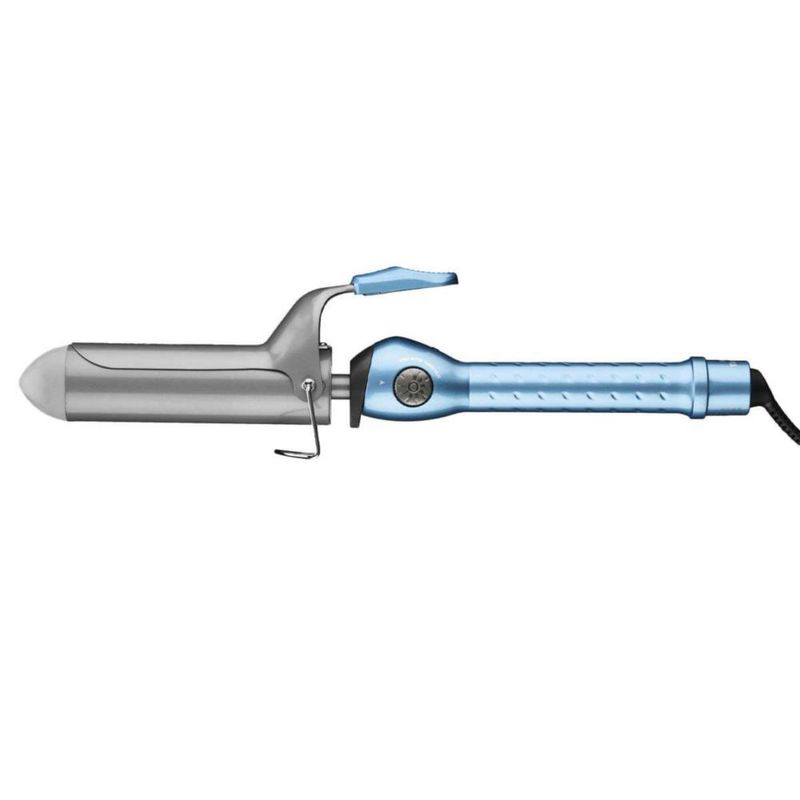 Tenaza Rizos Profesional Babylisspro Nano Titanium 1.5 In Azul Acero