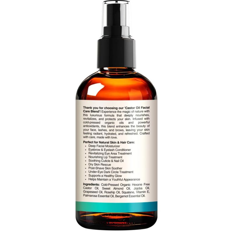 Hidratante Orgánico de Aceite de Ricino SELFWISE 118 ml para Rostro y Ojos