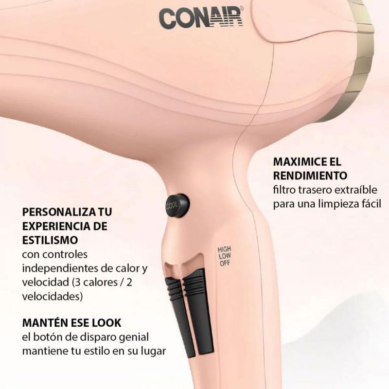 Secadora Tayshia By Conair Tourmaline Ceramic Pro 803