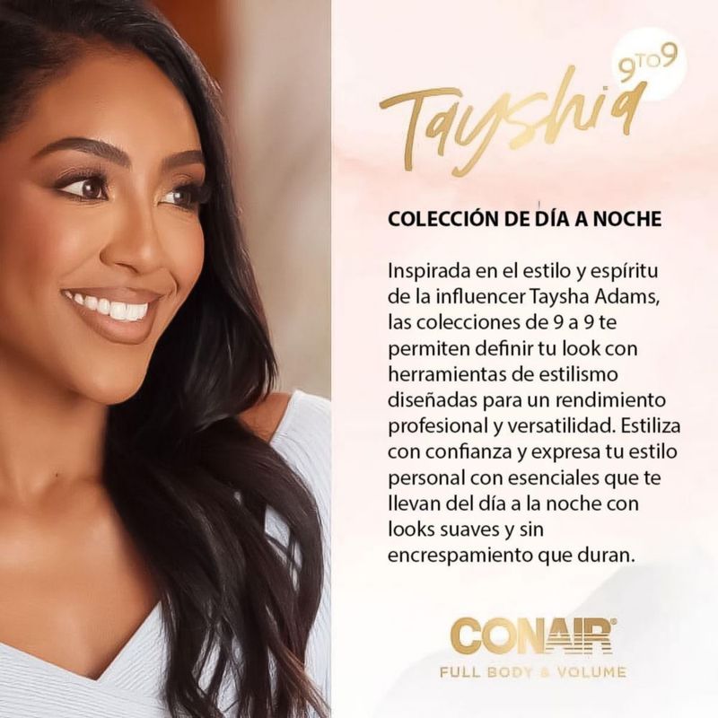 Secadora Tayshia By Conair Tourmaline Ceramic Pro 803