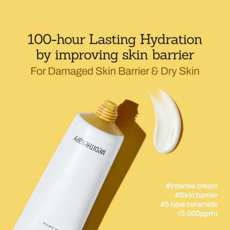 Crema MEDITHERAPY de barrera de ceramida de jojoba reparación intensiva 100 ml