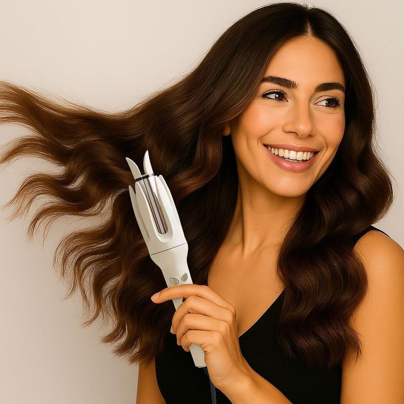 Rizador de Cabello Automático MXYCL-001 CurlYellow Rizador de Ondas Cabello