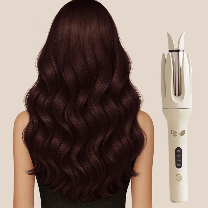 Rizador de Cabello Automático MXYCL-001 CurlYellow Rizador de Ondas Cabello